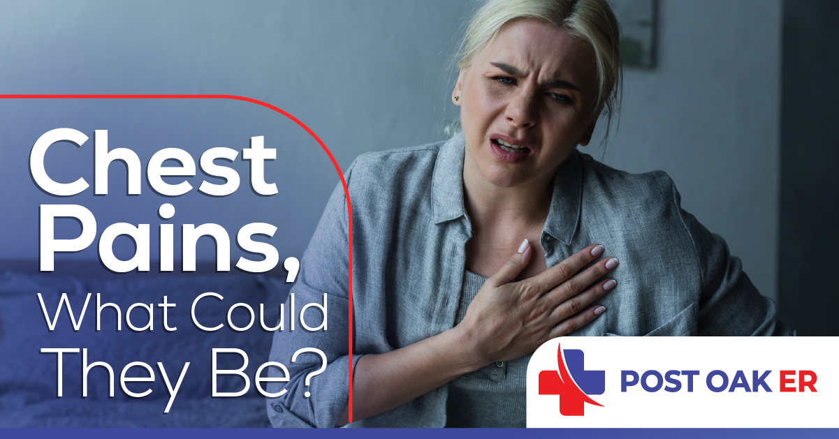 Chest Pains, What Could They Be? Post Oak ER
