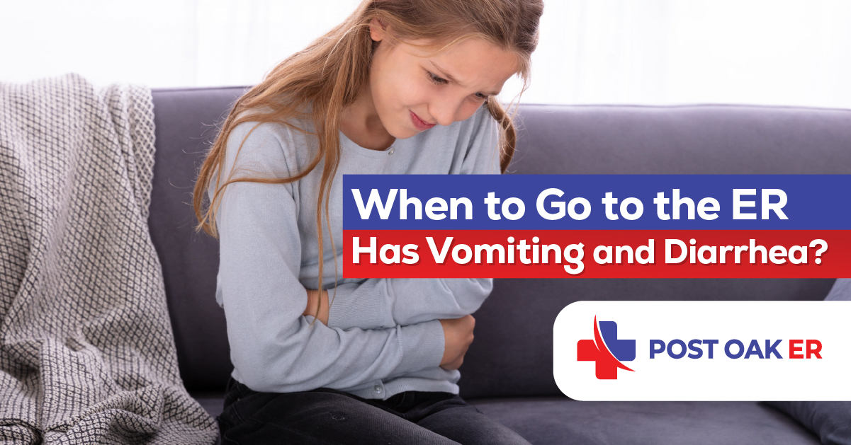 Child Has Vomiting and Diarrhea Post Oak ER