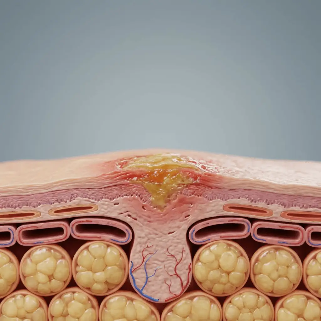 Diseases Caused by Bacteria: Types, Symptoms, Treatment 1 an image of Impetigo lesions